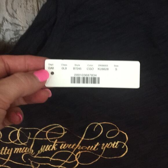 J Crew Without You Gray T-Shirt - Picture 4 of 6